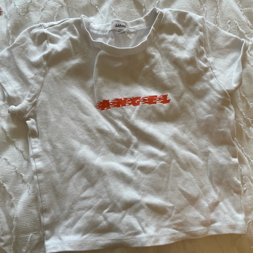 Garage graphic tight tee